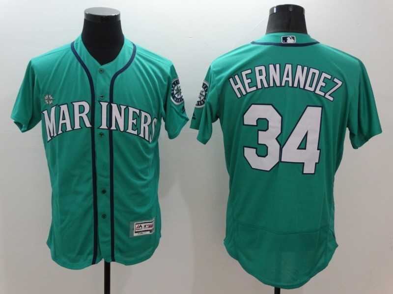 Seattle Mariners #34 Felix Hernandez Green 2016 Flexbase Collection Stitched Baseball Jersey,We sell and wholesale Seattle Mariners #34 Felix Hernandez Green 2016 Flexbase Collection Stitched Baseball Jersey on line form chian!